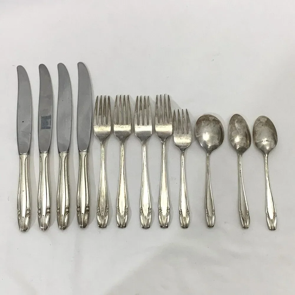 Stradivari by Wallace Sterling Silver Mixed of 12 Pieces
